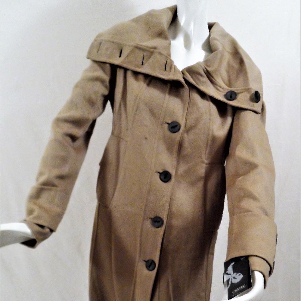 ORWELL COAT CASHMERE/WOOL NWT